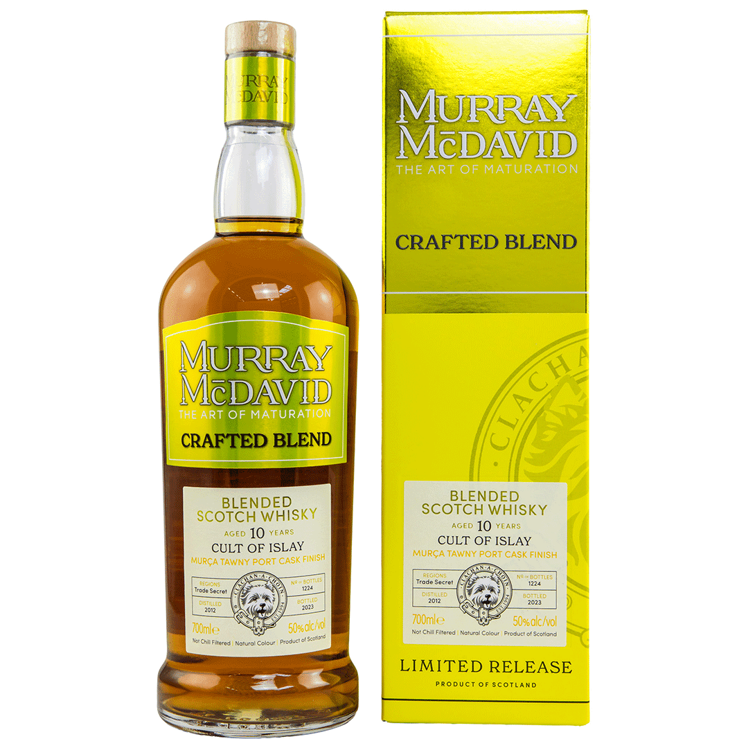 Cult of Islay 2012/2023 - 10 Jahre - Murca Tawny Port Cask Finish - Murray McDavid