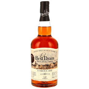 Curious Ash 2015/2025 - 10 Jahre - 1st Fill Port Barrique - Fassnummer 3345 - Best Dram