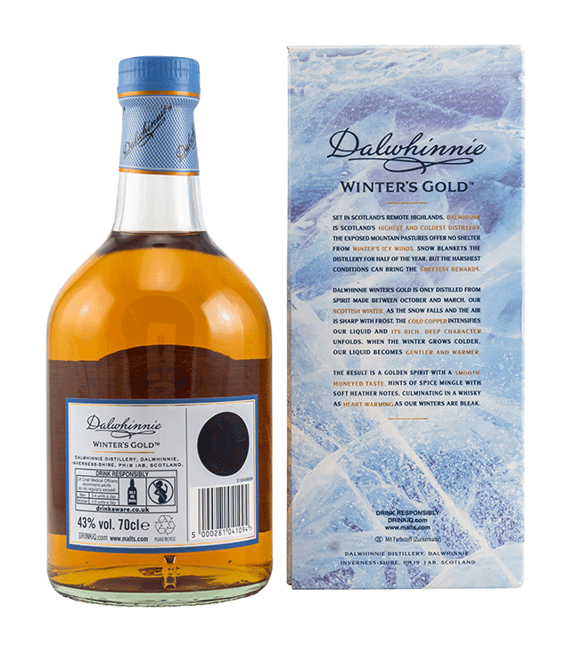 Dalwhinnie Winter's Gold - Highland Single Malt Scotch Whisky
