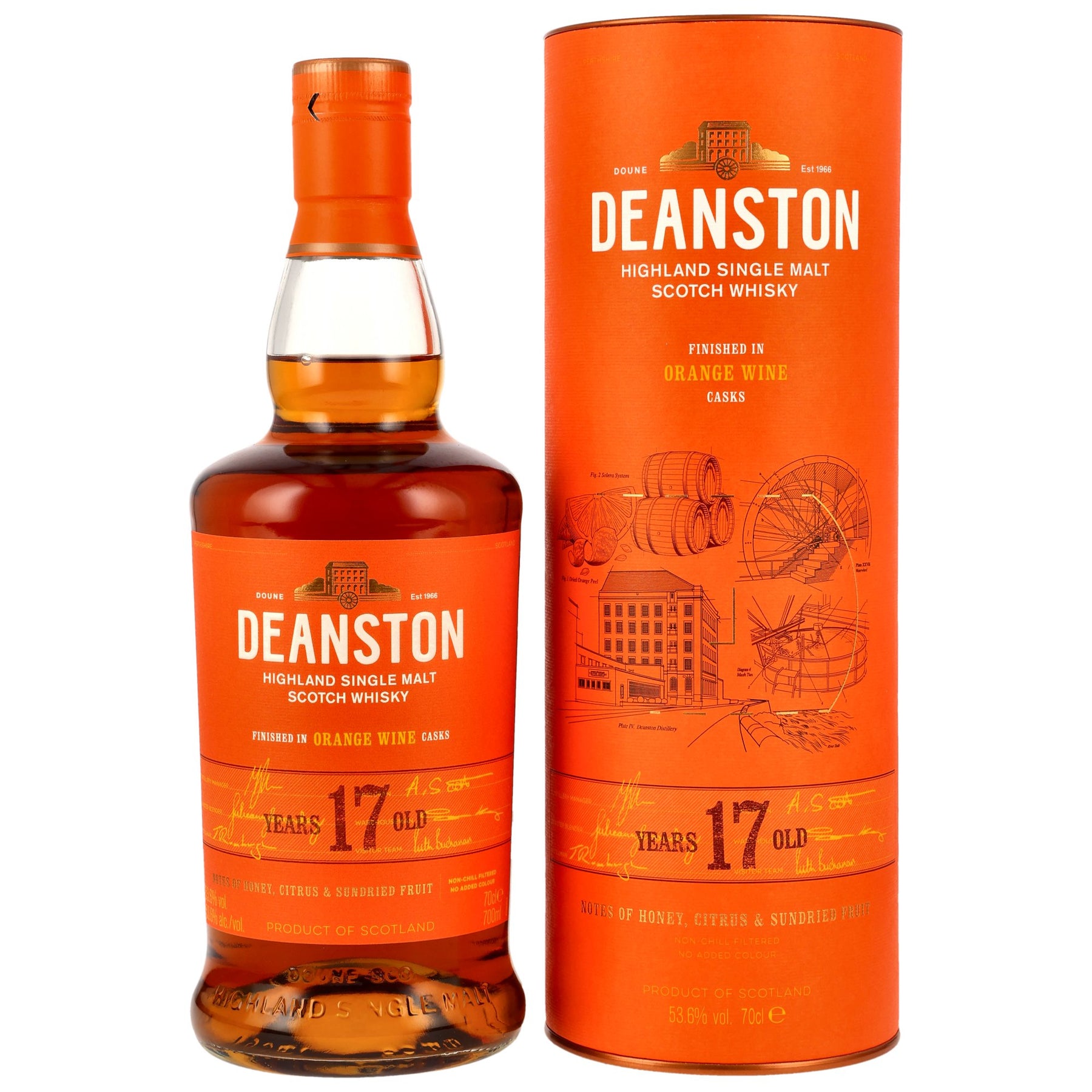 Deanston 17 Jahre - Orange Wine Casks Finish