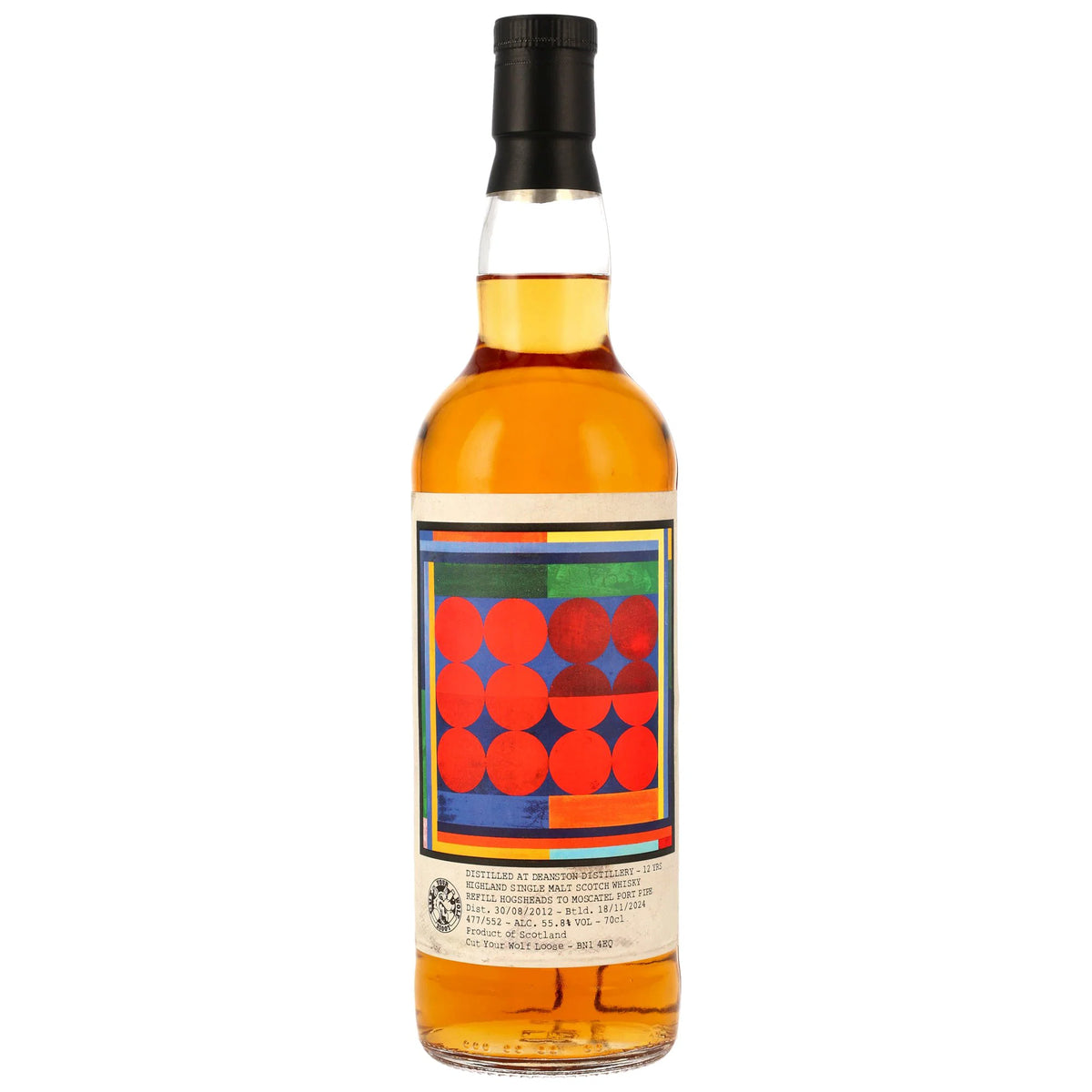 Deanston 2012/2024 - 12 Jahre - Moscatel Port Pipe - Cut your Wolf Loose