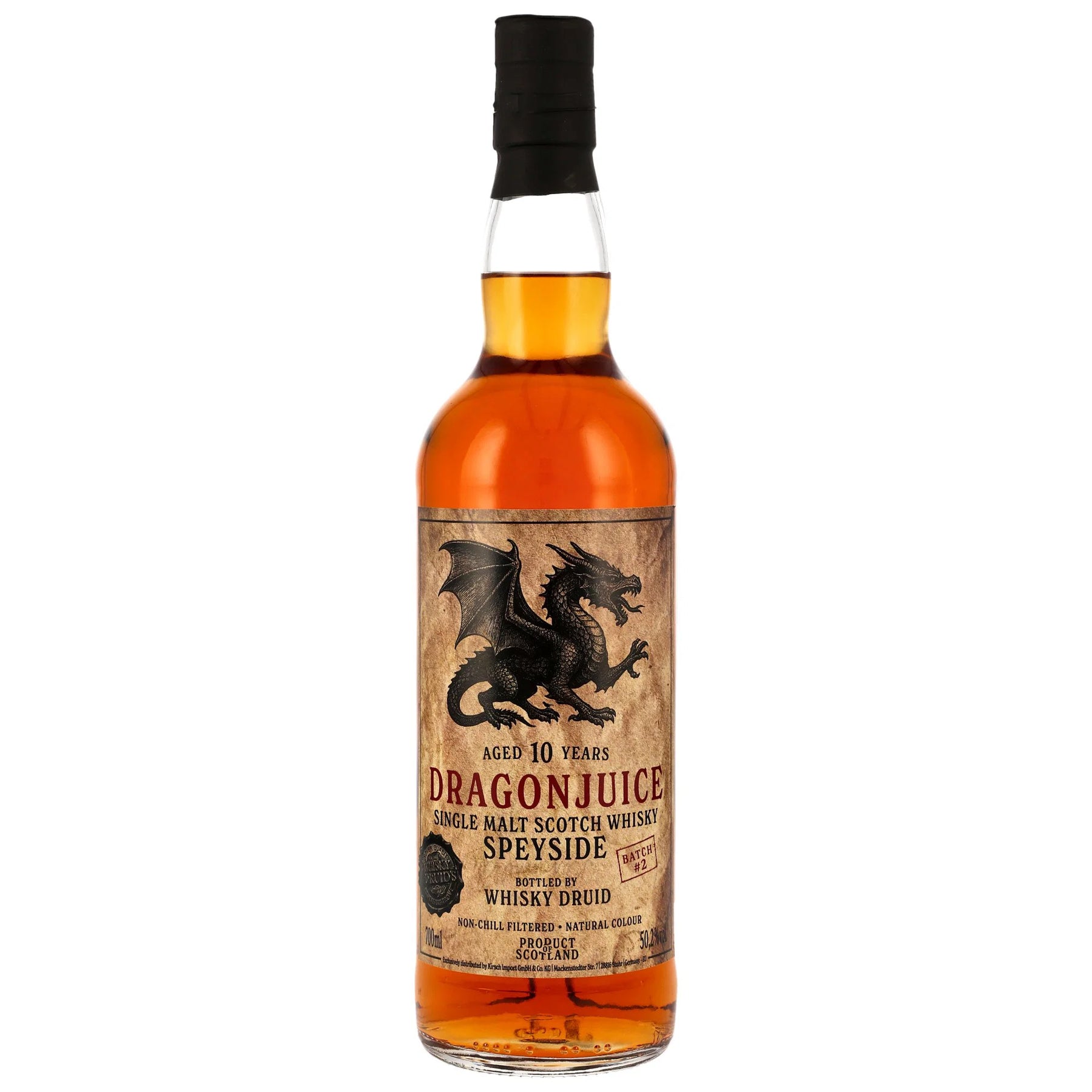 Dragonjuice 10 Jahre -  Batch #2 - Whisky Druid - Speyside Single Malt Whisky