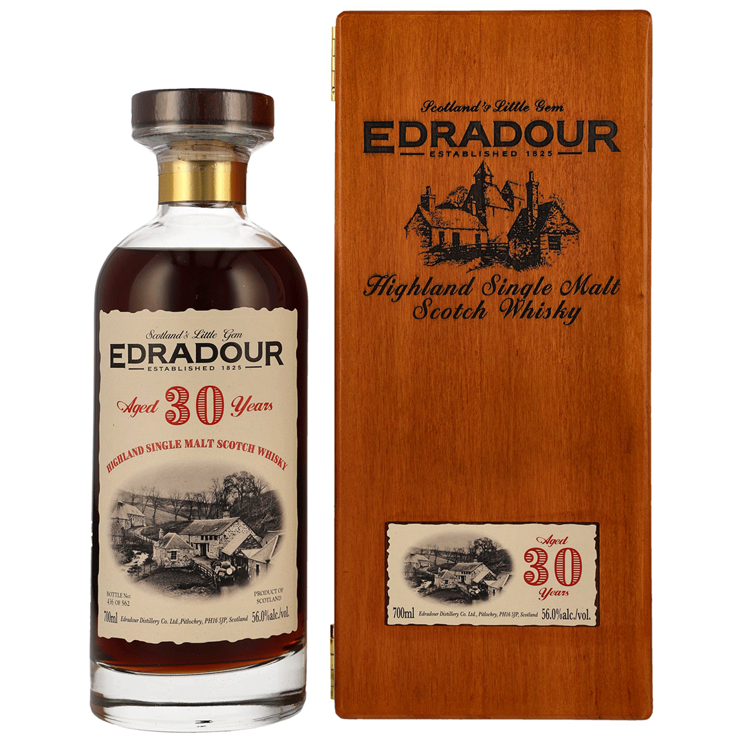 Edradour 1993/2023 - 30 Jahre - Sherry Single Cask - Fassnummer 302