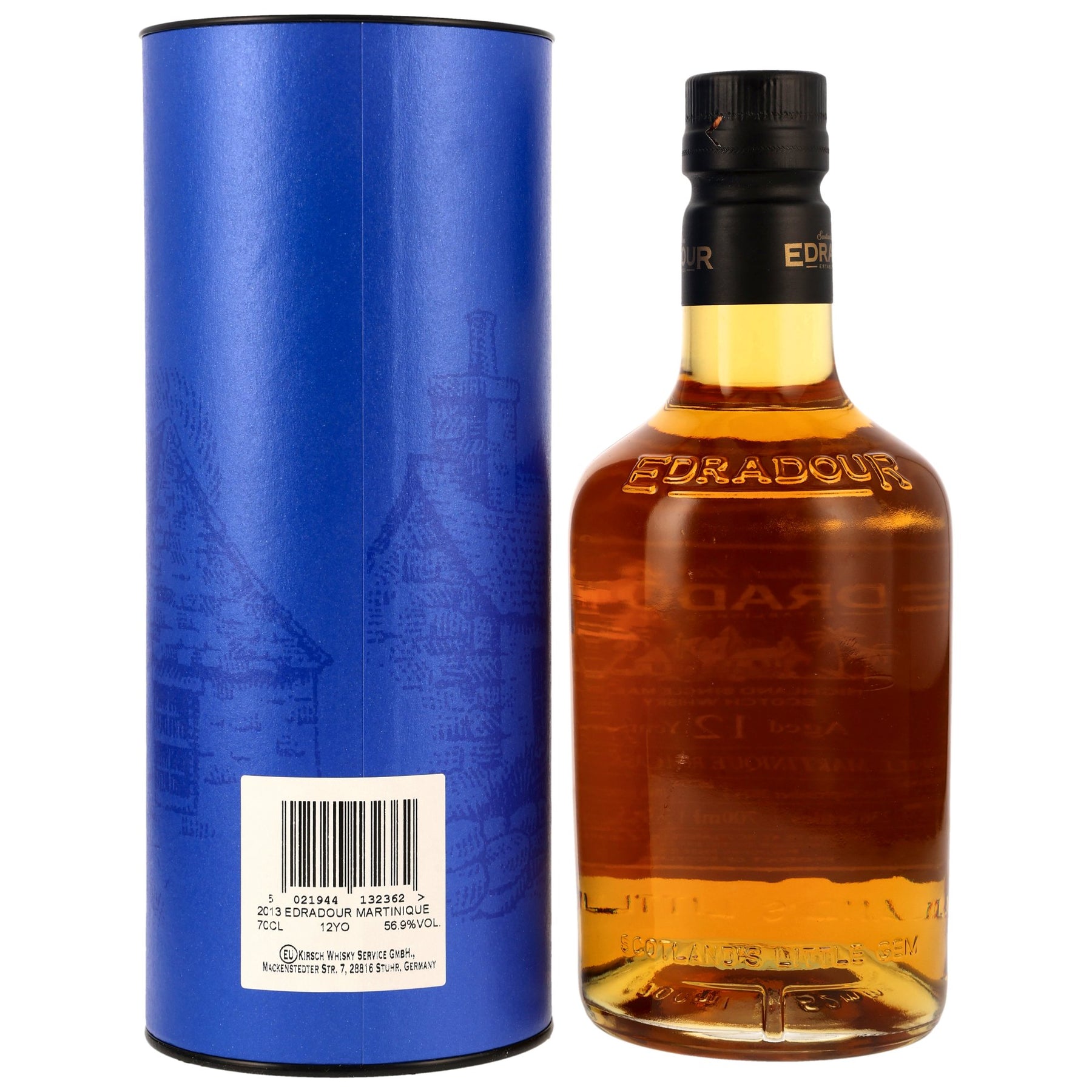 Edradour 2013/2026 - 12 Jahre - 1st Fill Martinique Rum Cask - Fassnummer 718