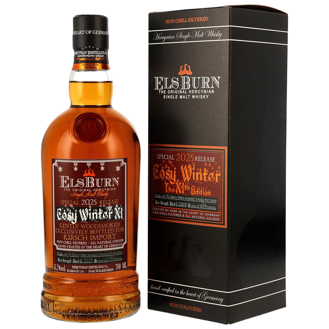 Elsburn Cosy Winter XI - PX Sherry & Ruby Port Casks - Edition 2025