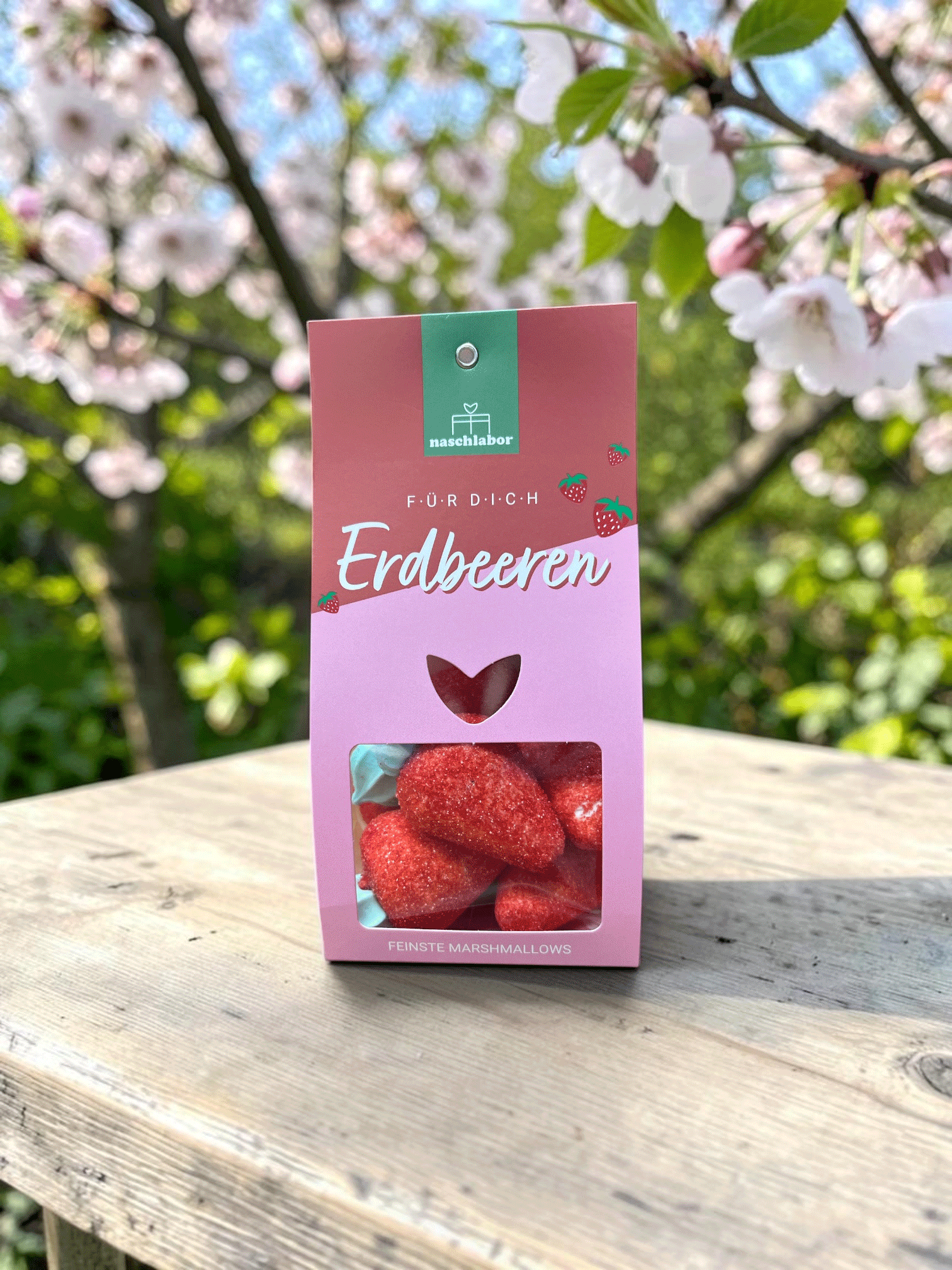 Für Dich Erdbeeren 100g Marshmallow