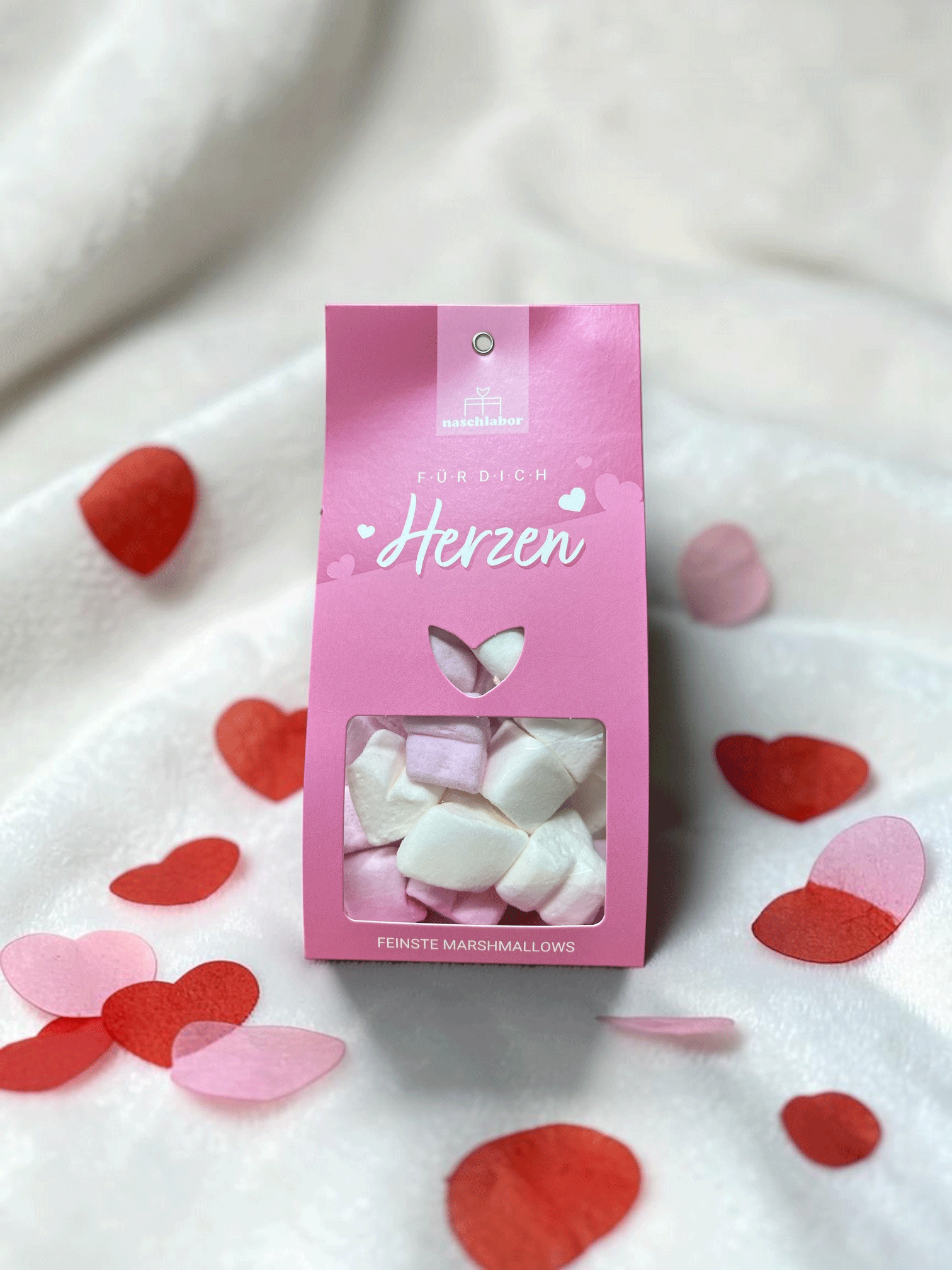 Für Dich Herzen 90g Marshmallow