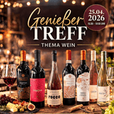 Genießer Treff am 25.04.2026 von 16.00 bis 18.00 Uhr - Thema Wein