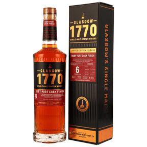 Glasgow 1770 - 2018/2025 - 6 Jahre - Ruby Port Cask Finish