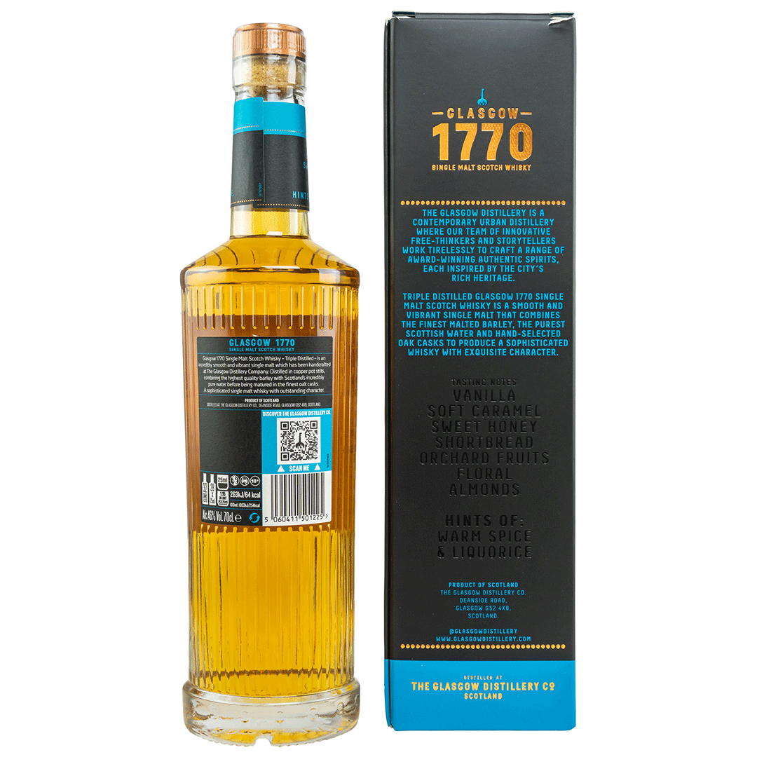 Glasgow 1770 - Triple Distilled Smooth