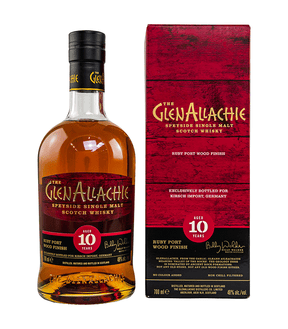 GlenAllachie 10 Jahre - Ruby Port Wood Finish - Germany Exclusive