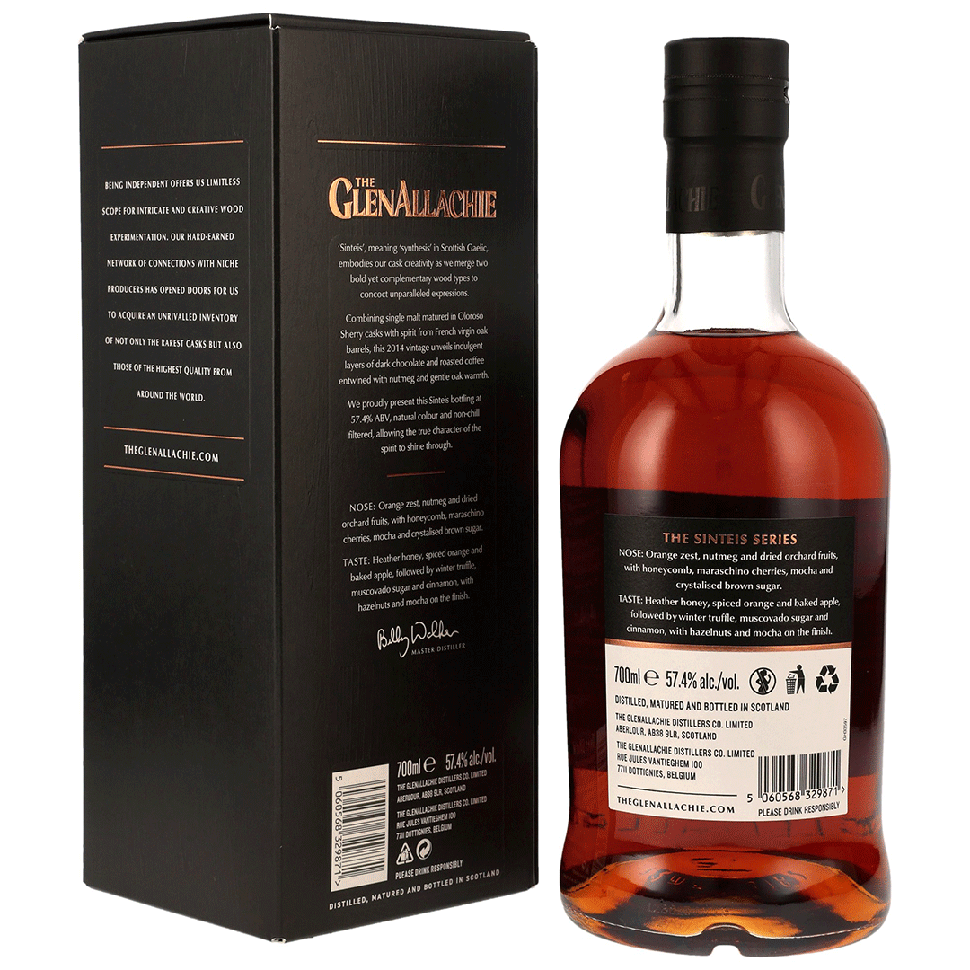 GlenAllachie 2014/2026 - 11 Jahre - Sinteis Series Part III - French Virgin Oak & Oloroso Casks