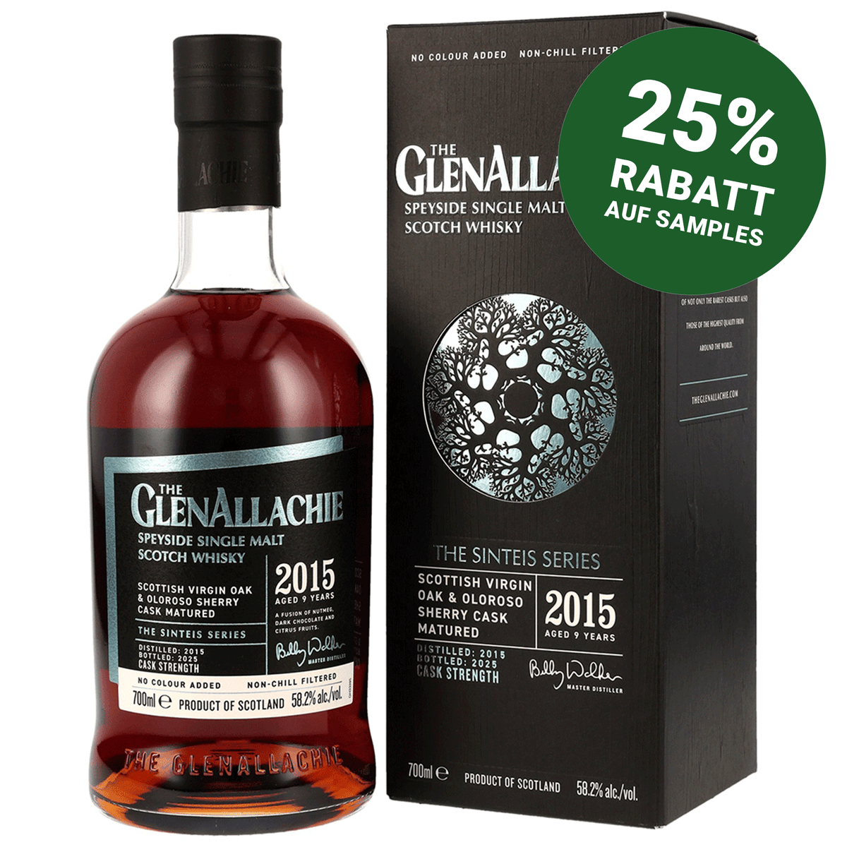 GlenAllachie 2015/2025 Sinteis Series Part II - Scottish Virgin Oak & Oloroso Cask