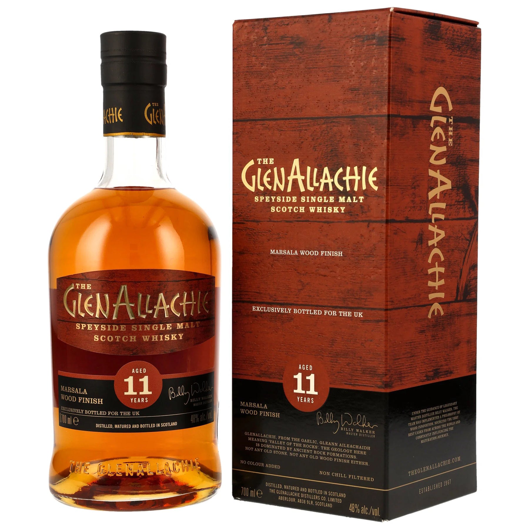 GlenAllachie 11 Jahre - Marsala Wood Finish