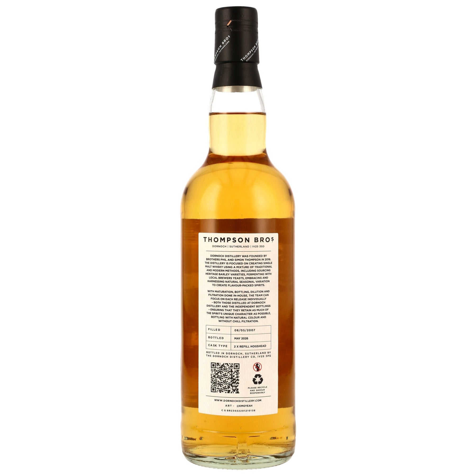Glen Elgin 2007/2026 - 19 Jahre - Refill Hogsheads - Thompson Bros.