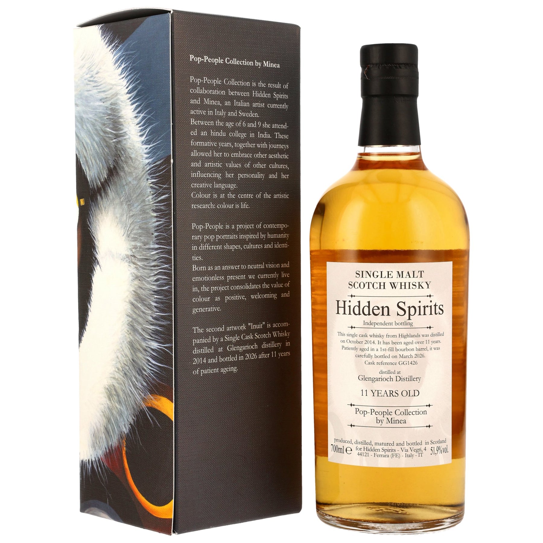 Glen Garioch 2014/2026 - 11 Jahre - 1st Fill Bourbon Barrel - Fassnummer GG1426 - Hidden Spirits