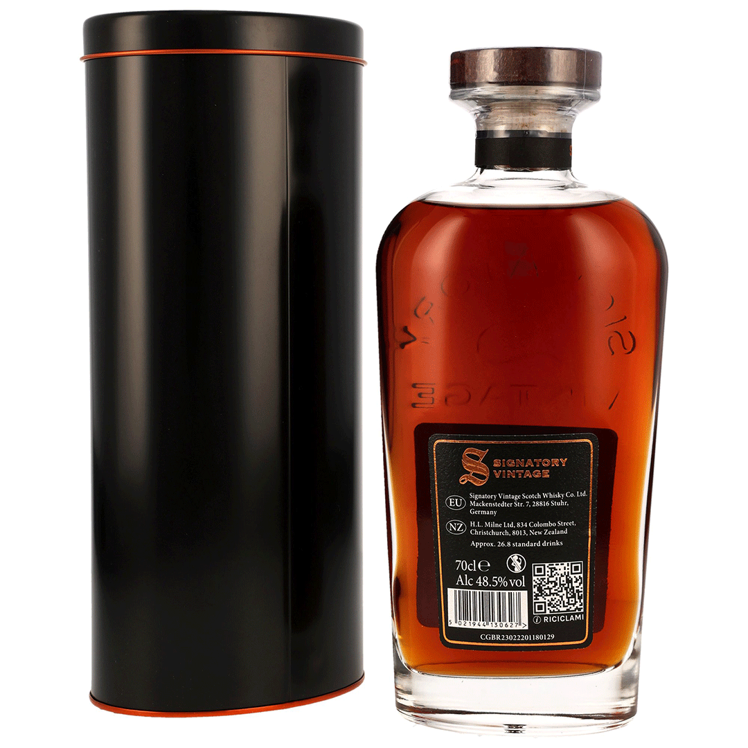 Glenburgie 1995/2025 - 30 Jahre - 1st Fill PX Hogshead Finish - Fassnummer 203 - Signatory Symingtons Choice
