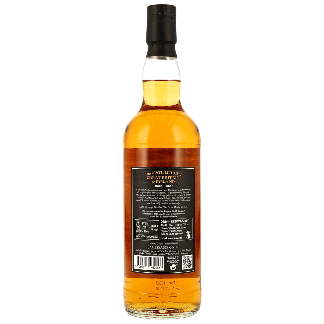 Glenburgie 2009/2025 - 16 Jahre - First Fill Bourbon Barrels - James Eadie