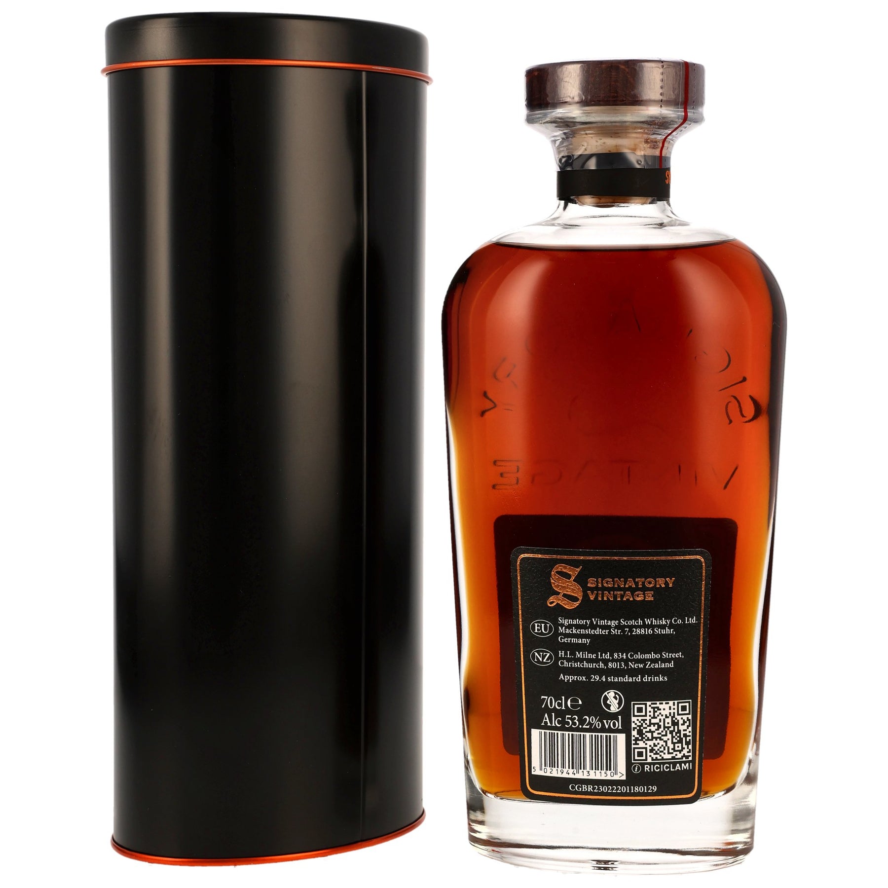 Glenburgie 1995/2026 - 30 Jahre - 1st Fill Oloroso Sherry Butt - Fassnummer 2 - Signatory Symingtons Choice