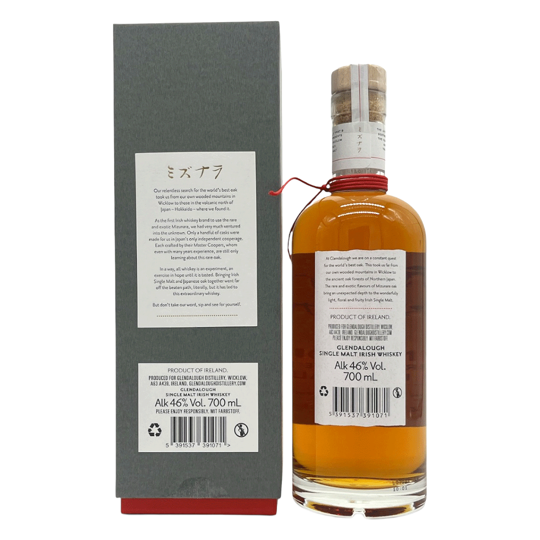 Glendalough 7 Jahre - Mizunara Finish - Irish Whiskey Single Malt
