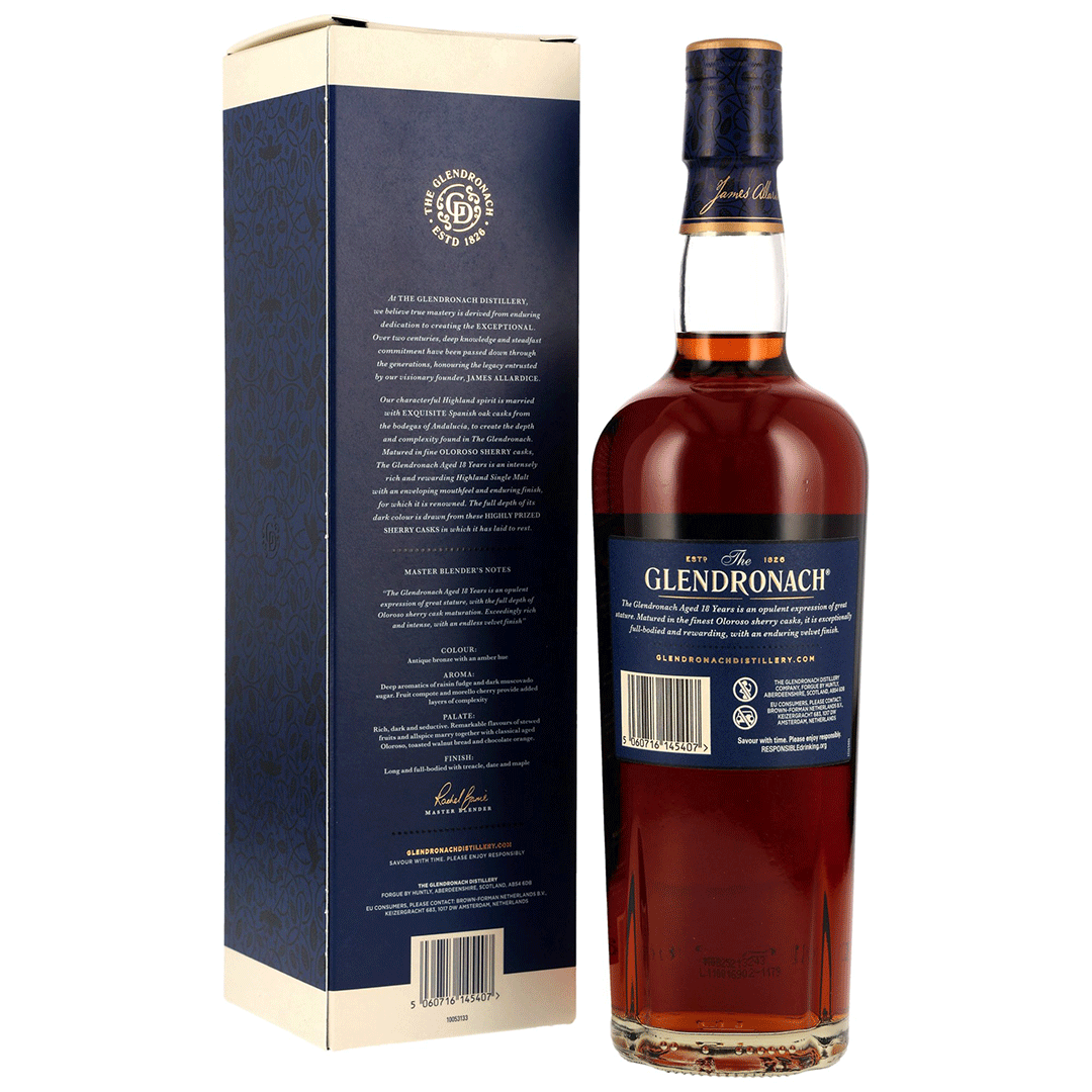 Glendronach 18 Jahre - Oloroso Cask