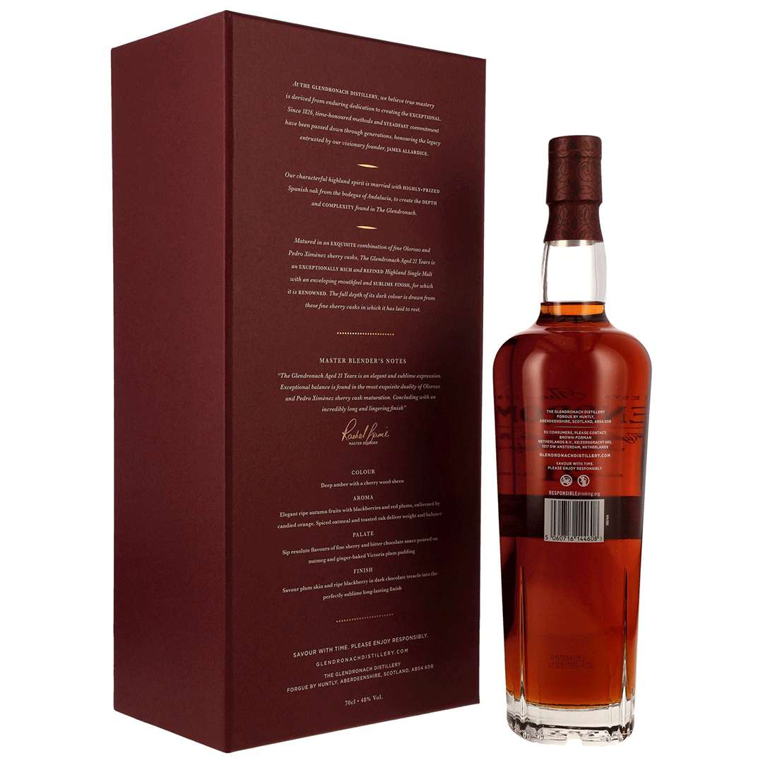 Glendronach 21 Jahre - PX & Oloroso Sherry Casks