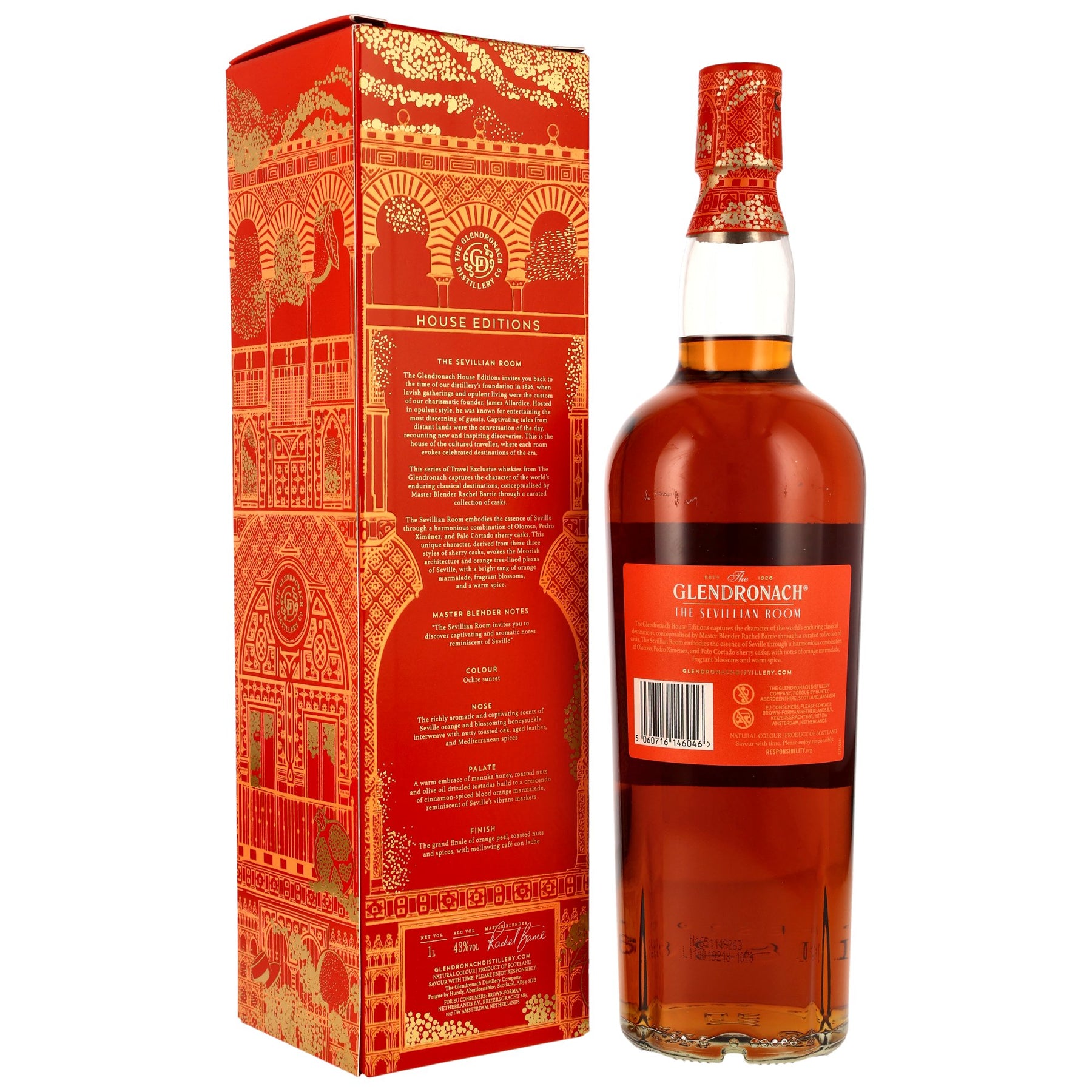 Glendronach The Sevillian Room - Triple Sherry Cask Matured - House Edition