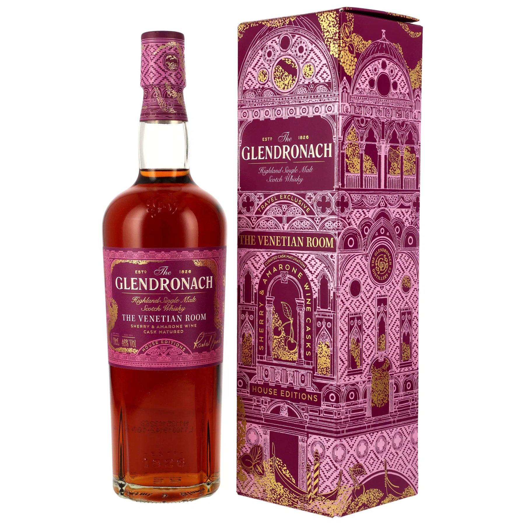 Glendronach The Venetian Room - Sherry & Amarone Wine Cask Matured - House Edition