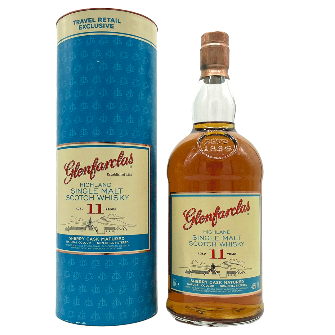 Glenfarclas 11 Jahre - Sherry Cask Matured - 1,0l