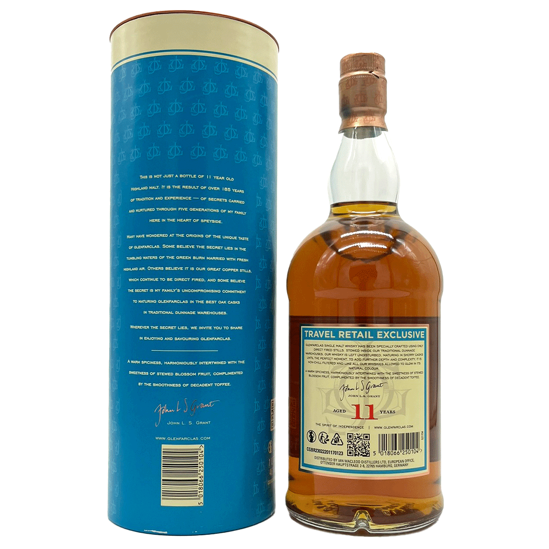 Glenfarclas 11 Jahre - Sherry Cask Matured - 1,0l