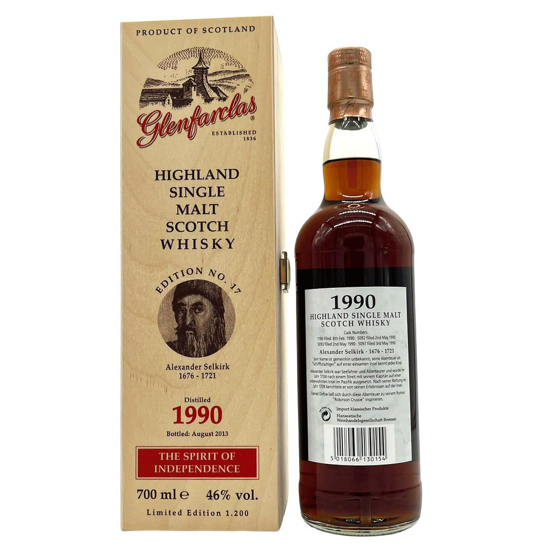 Glenfarclas 1990/2013 - Edition N°17 Alexander Selkirk