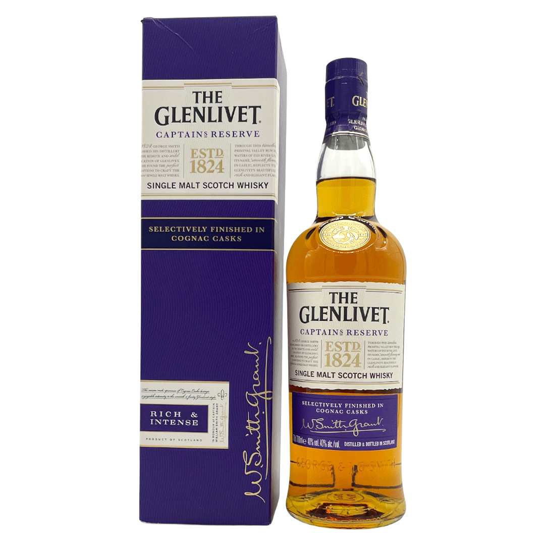 Glenlivet Captain`s Reserve - Cognac Cask Finish