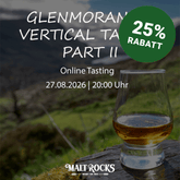 Glenmorangie Vertical Tasting - Part II - online am 27.08.2026