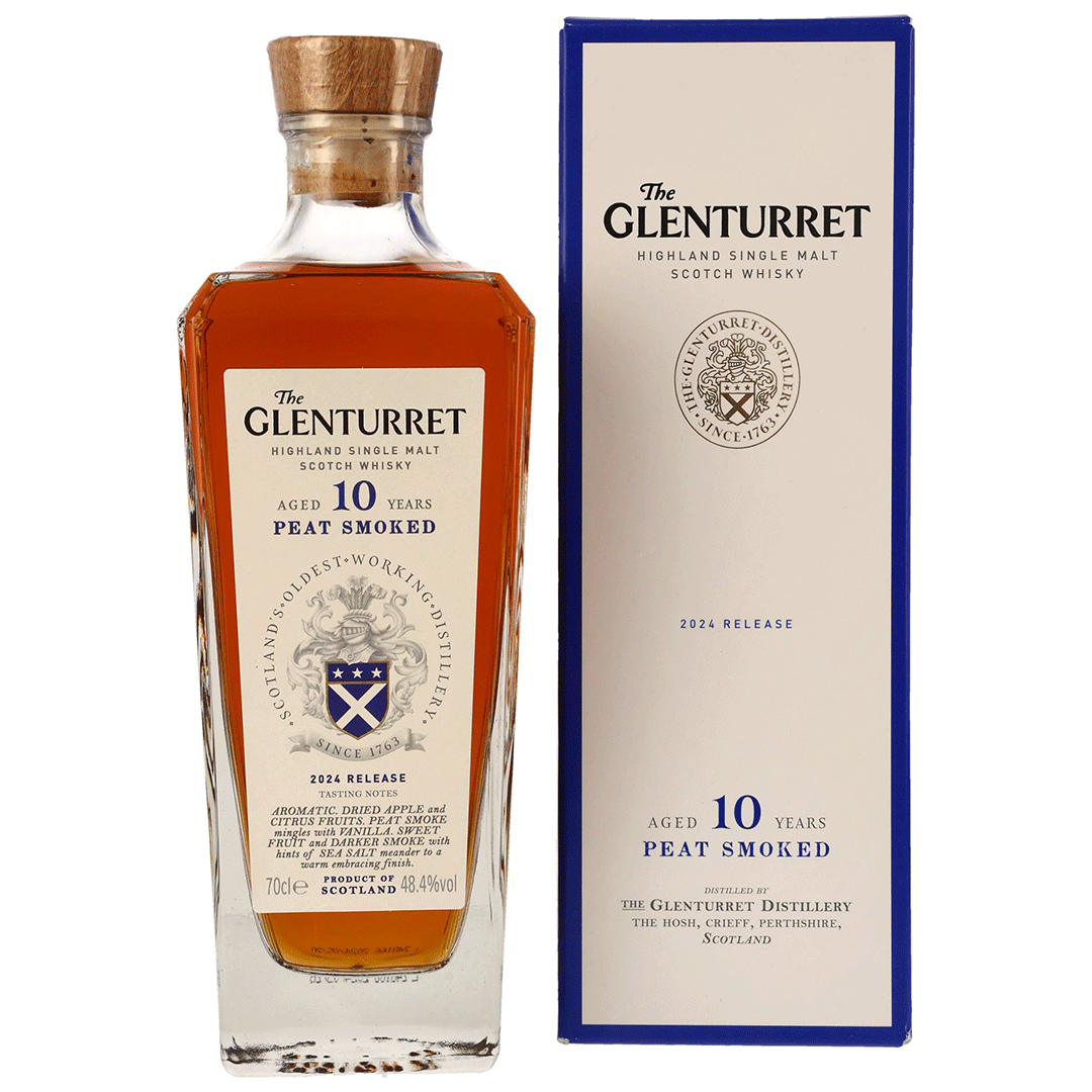Glenturret 10 Jahre - Peat Smoked - 2024 Release