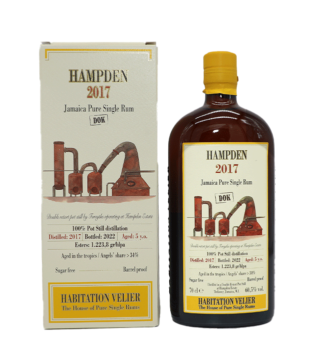 Hampden 2017 - 5 Jahre - DOK Jamaica Pure Single Rum Habitation Velier