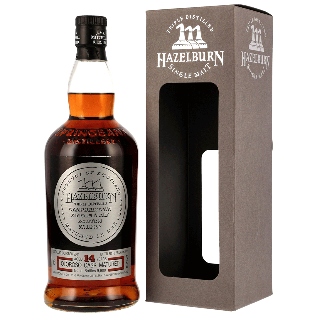 Hazelburn 2004/2019 - 14 Jahre - Oloroso Cask - Release 2019