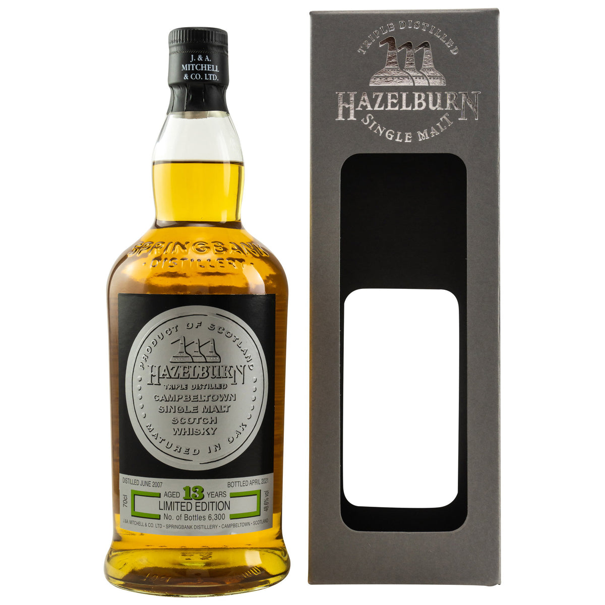 Hazelburn 2007/2021 - 13 Jahre - Limited Edition 2021