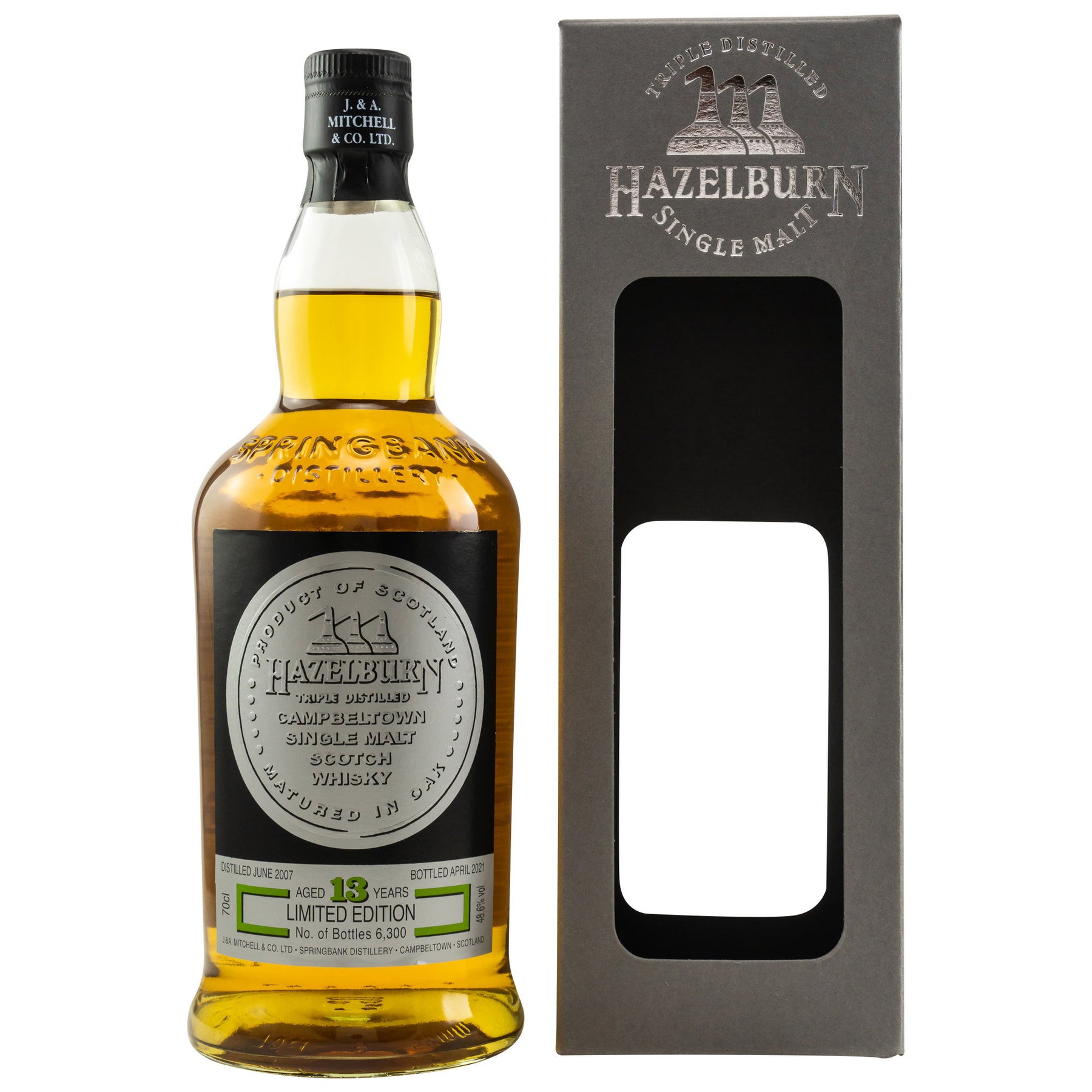 Hazelburn 2007/2021 - 13 Jahre - Limited Edition 2021