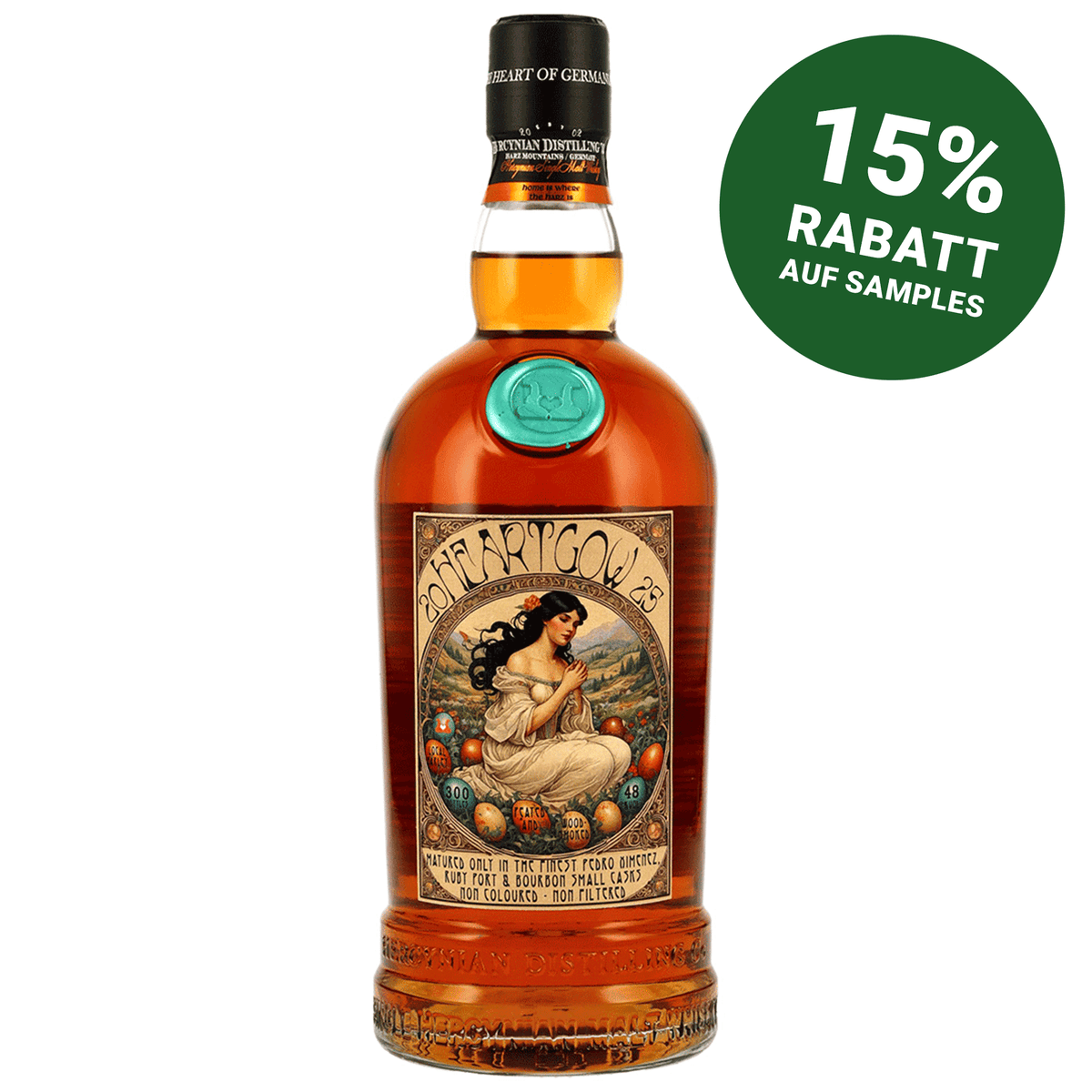 Heartgow Eastereggs - Hercynian Single Malt Whisky - 1st Fill PX, Ruby Port & Bourbon Casks