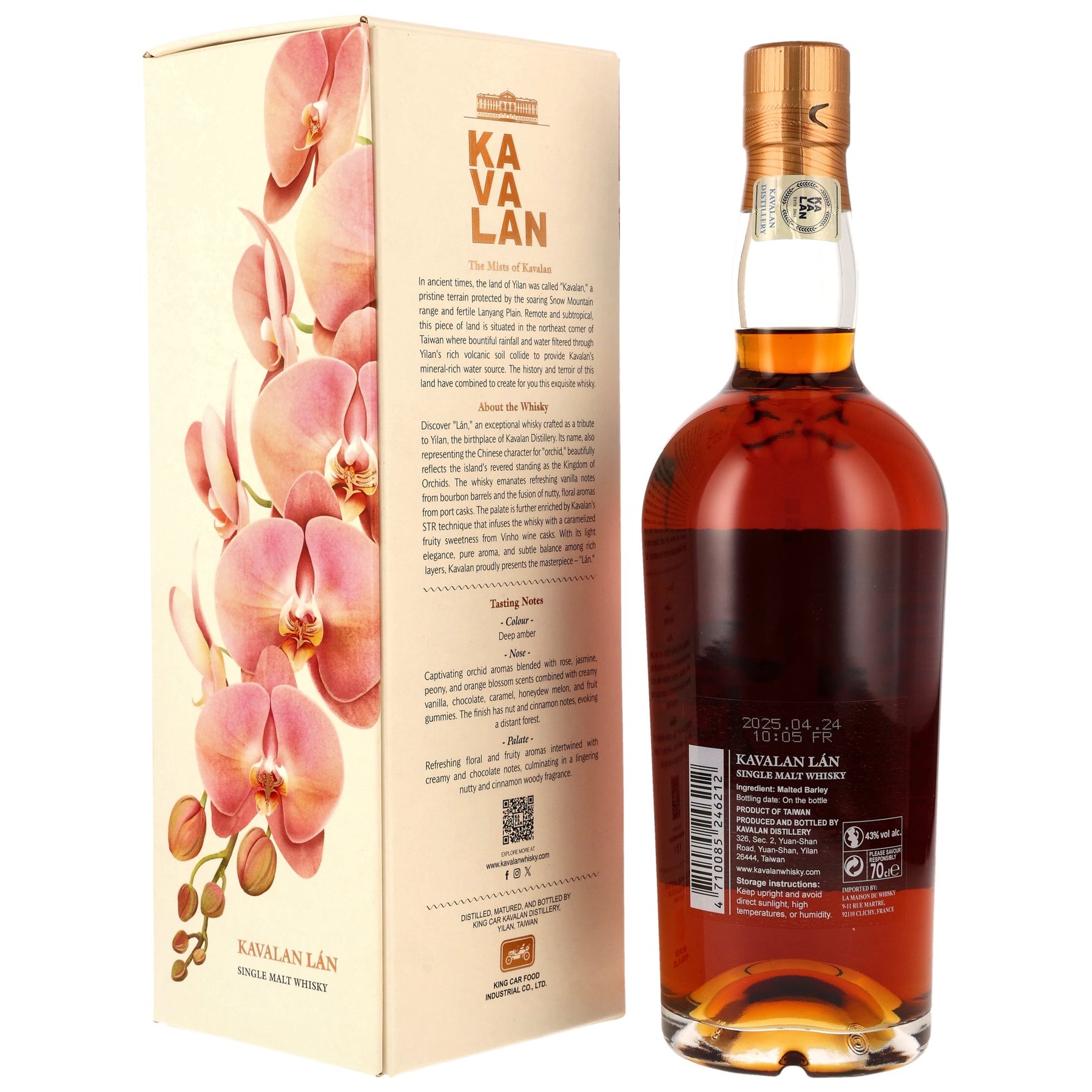 Kavalan Lán - Taiwan Single Malt Whisky