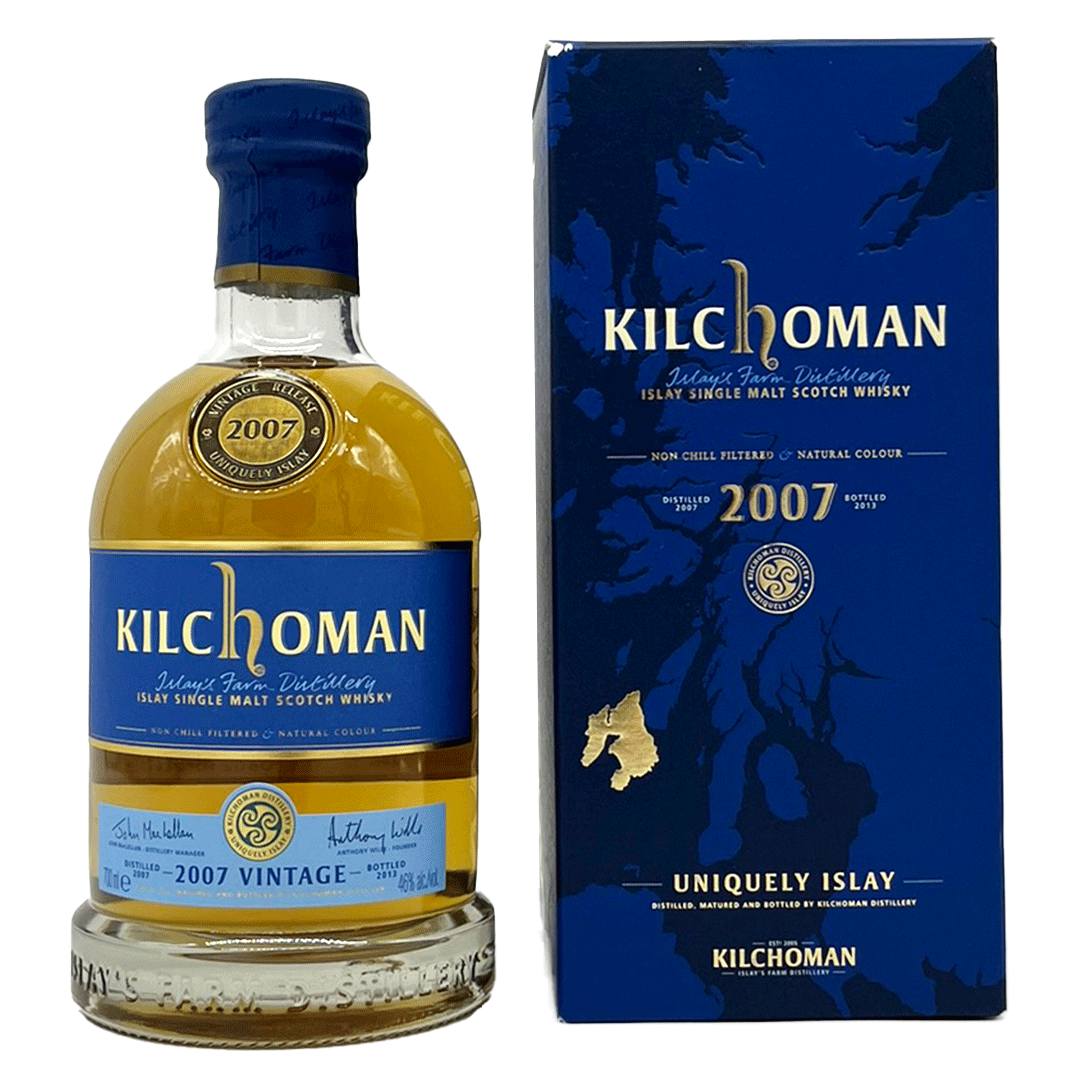 Kilchoman 2007 Vintage Release - Islay Single Malt Scotch Whisky