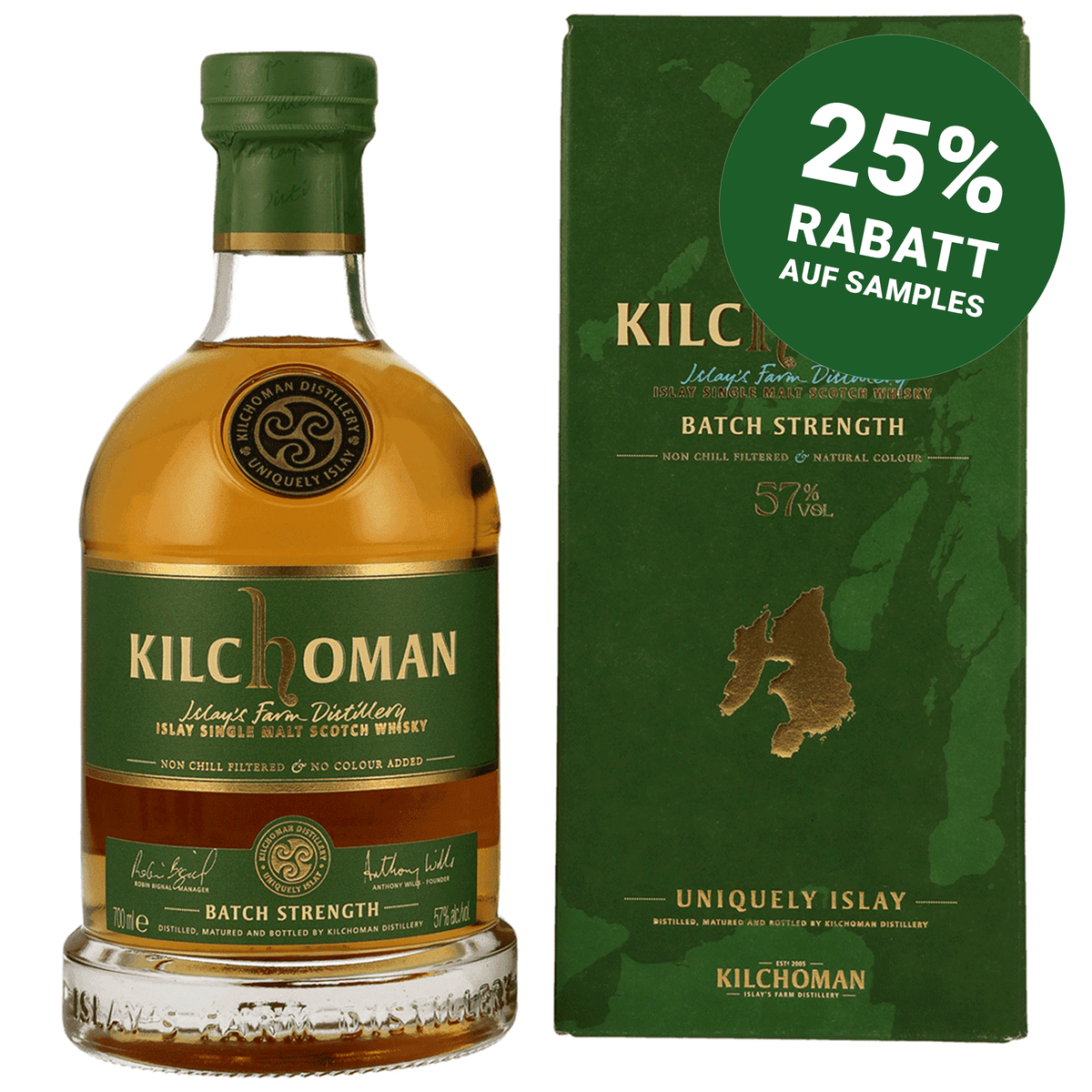 Kilchoman Batch Strength - Islay Single Malt Scotch Whisky