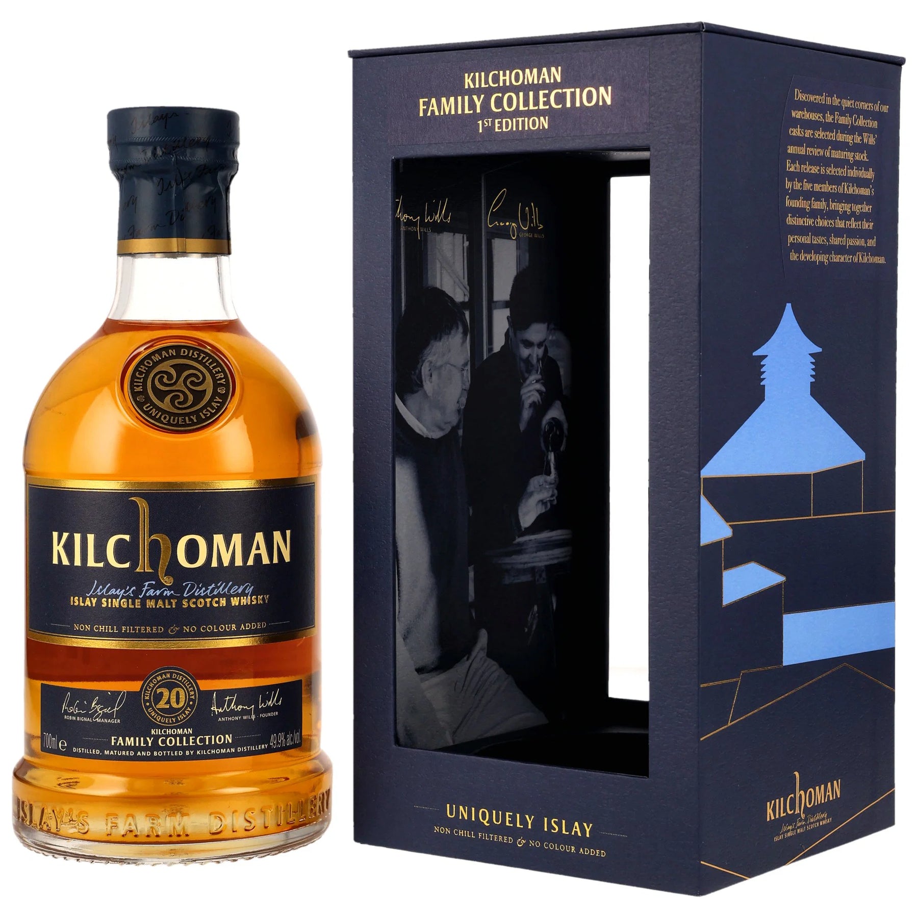 Kilchoman 20 Jahre - Family Collection - Bourbon Cask - 50 ppm - Heavily Peated