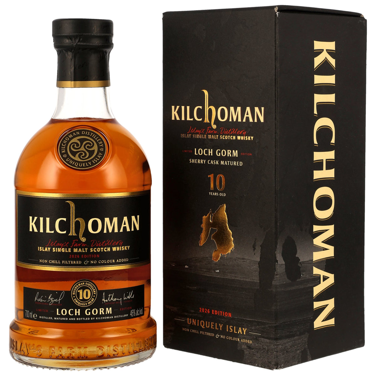 Kilchoman Loch Gorm 10 Jahre - Oloroso Sherry Butts - 2026 Limited Edition