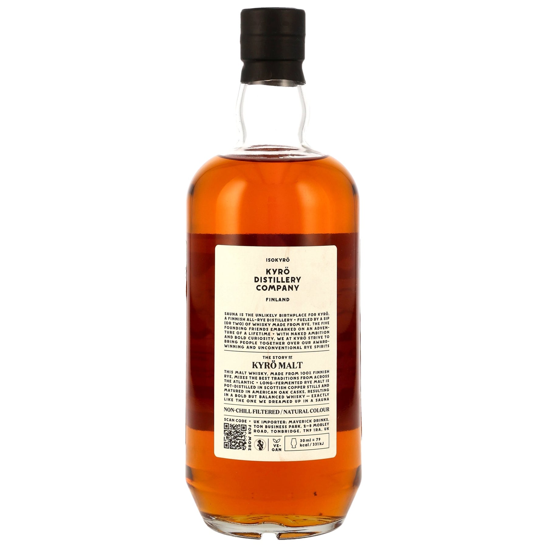 Kyrö Rye Malt Whisky - Born in a Sauna