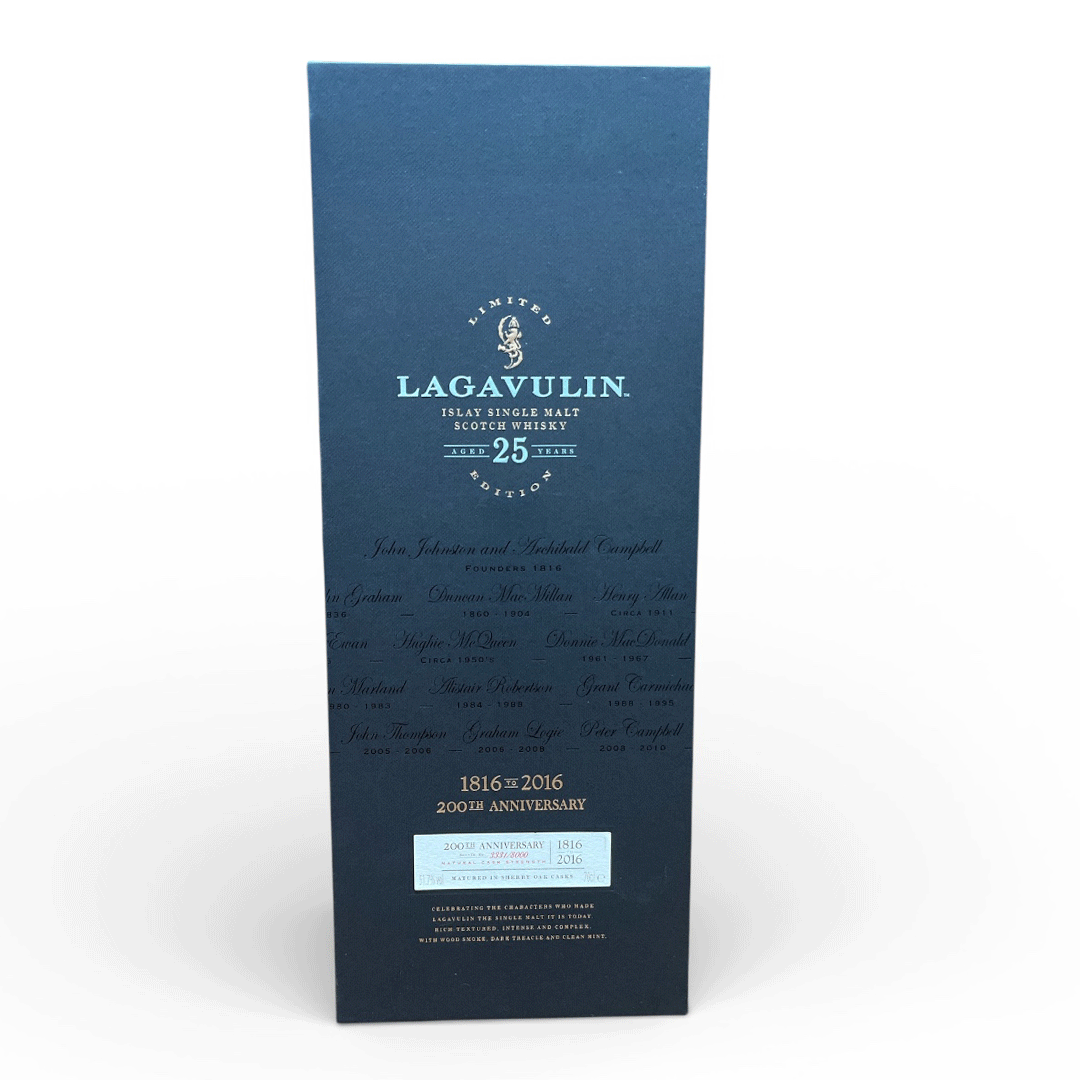 Lagavulin 25 Jahre - 200th Anniversary - 51,7 %