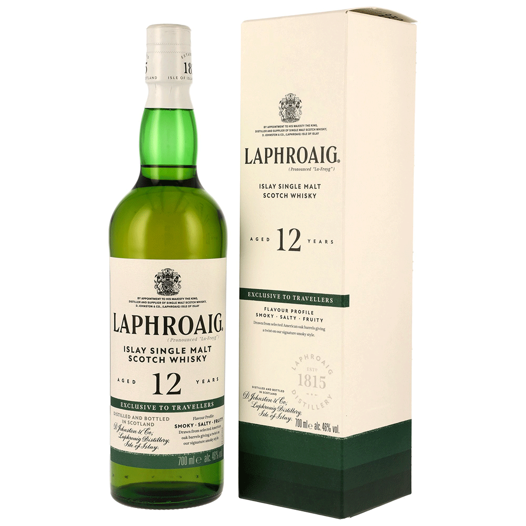 Laphroaig 12 Jahre - Islay Single Malt Scotch Whisky