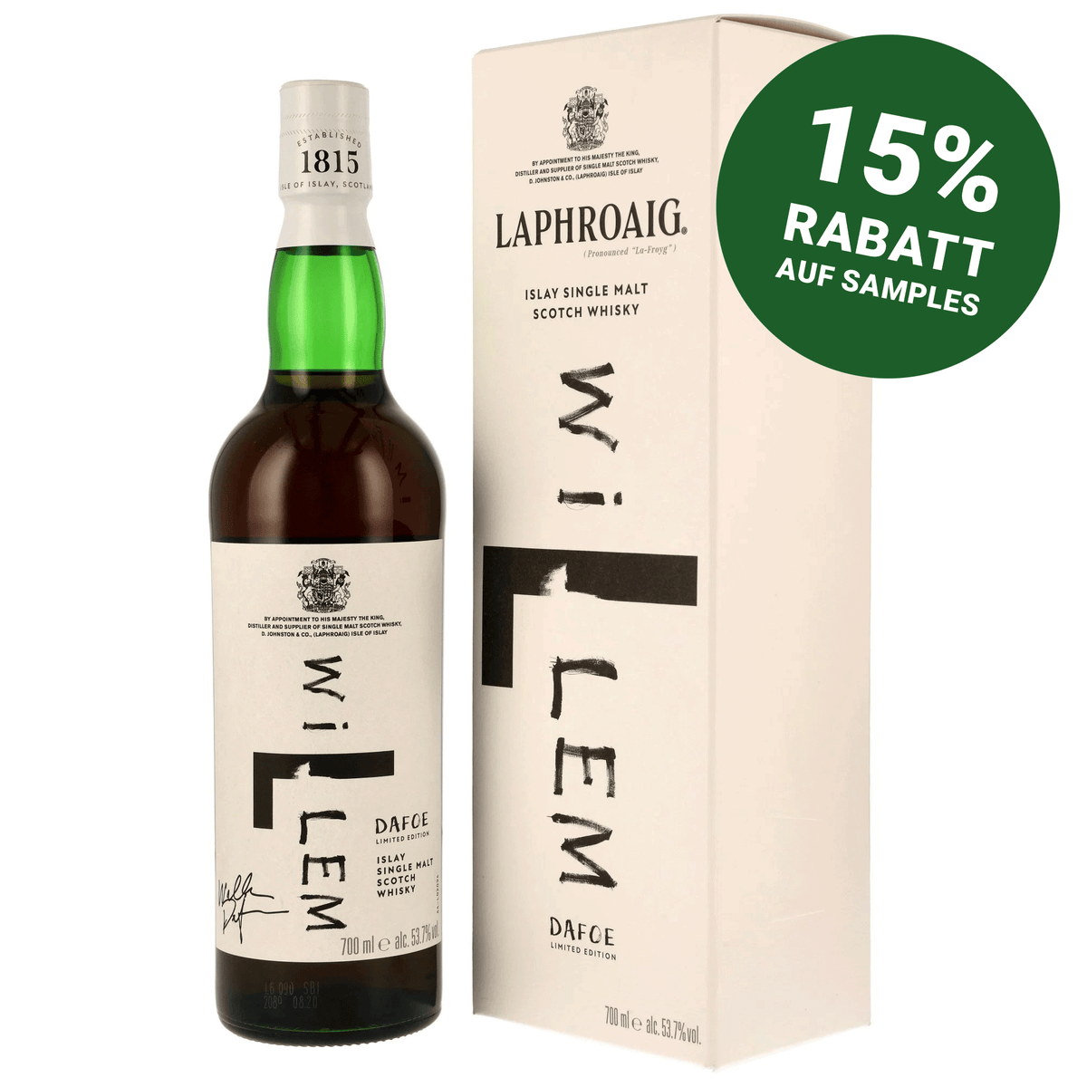 Laphroaig x Willem Dafoe 14 Jahre - Islay Single Malt Scotch Whisky