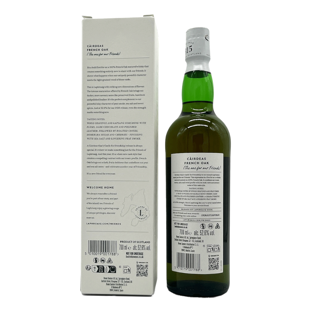 Laphroaig Càirdeas 2026 - French Oak