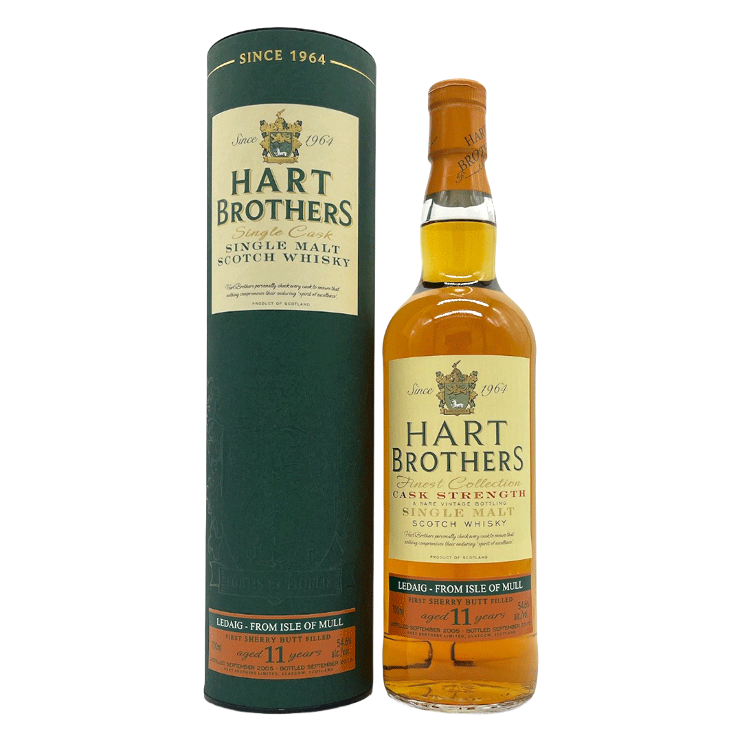 Ledaig 2005/2016 - 1st Fill Sherry Butt - Cask Strength - Hart Brothers